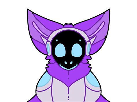 Generic Purple Protogen Fanart!! by NobleTheFurry on DeviantArt