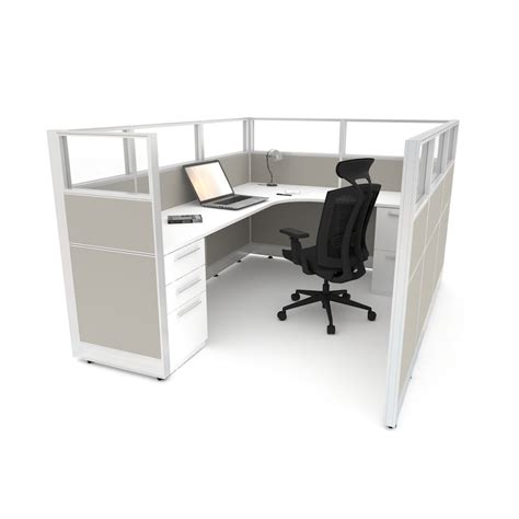 Shop 5'x2' 53-Inch High Clover Call Center Cubicles