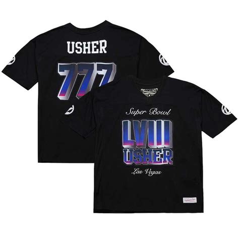 Usher Super Bowl 58 collection apparel drops on Fanatics, NFL Shop