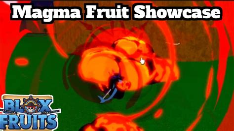 Blox Fruits Magma Fruit Showcase (ROBLOX) - YouTube
