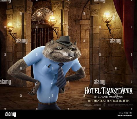 WAYNE POSTER, HOTEL TRANSYLVANIA, 2012 Stock Photo - Alamy