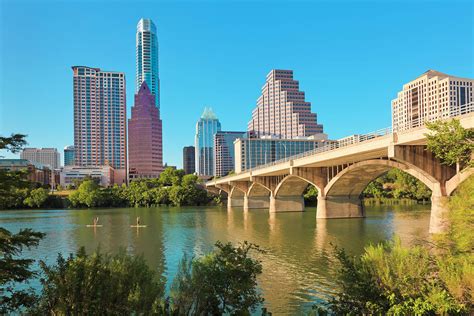 Austin Texas Cityscape Skyline by Dszc