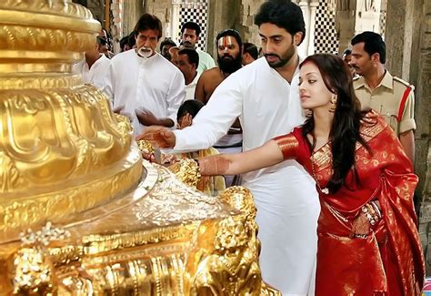 Aishwarya Rai With Her Husband Abhishek Bachan Wedding New Images | Beautiful World Celebrities