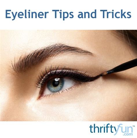 Eyeliner Tips and Tricks | ThriftyFun