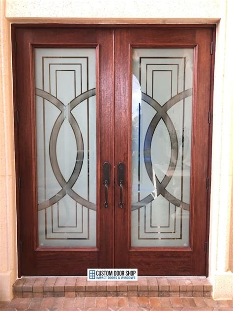 Custom Door Shop | Etched Glass Doors