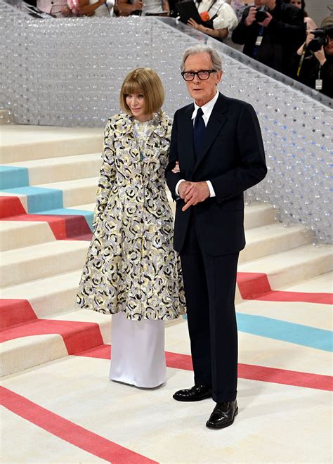 Anna Wintour and Bill Nighy Walk Arm-in-Arm on Met Gala Red Carpet