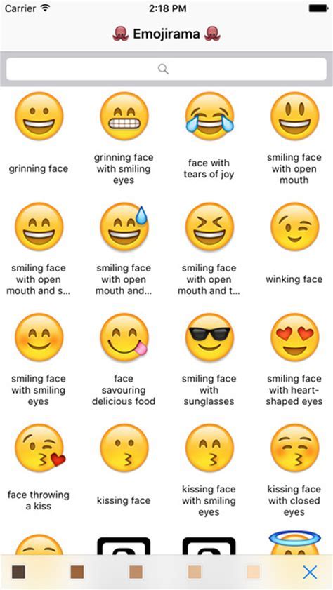 Facebook Emoji Meanings Chart