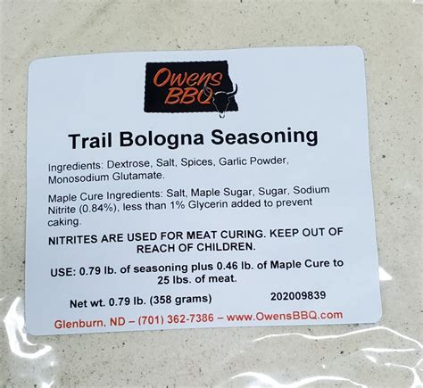 Trail Bologna - Owens BBQ