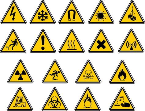 Workplace Hazard Signs - ClipArt Best