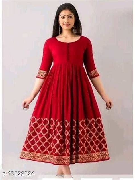 Top 10 Anarkali Kurtis Under 500 In Meesho App