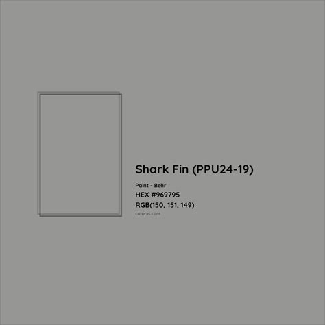 Shark Fin (PPU24-19) Complementary or Opposite Color Name and Code (#969795) - colorxs.com