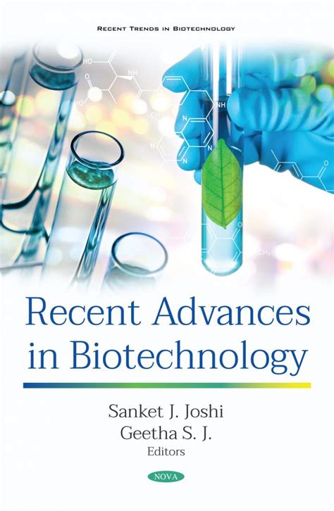 Recent Advances in Biotechnology – Nova Science Publishers