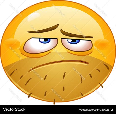 Despair emoticon Royalty Free Vector Image - VectorStock