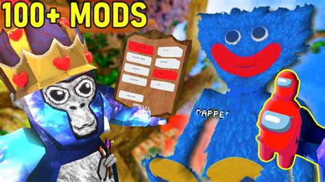 I MODDED GORILLA TAG??? (100+ Mods) - YouTube