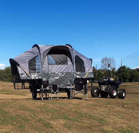 Camping Utility Tent Trailer Combo – Tow Smart Trailers