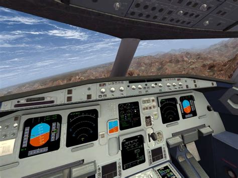 the-a320-cockpit-over-canyons-in-x-plane-10-mobile | X-Plane