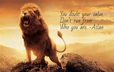 Aslan Quote | Tribo de judá, Leão, Leão de judá