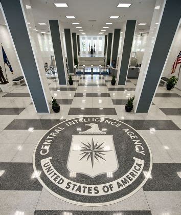 Cia Memorial Wall Inside Entrance Central Editorial Stock Photo - Stock ...