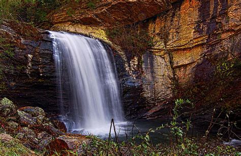 Looking Glass Falls Brevard NC Photograph by Bob Pardue - Fine Art America