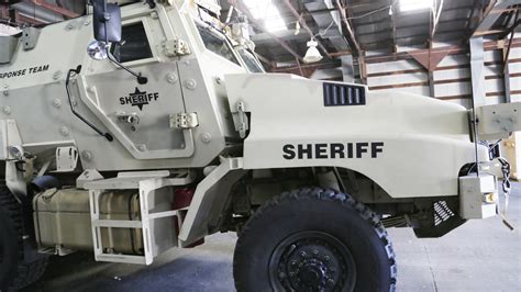 Lapeer County sheriff gets military surplus vehicle