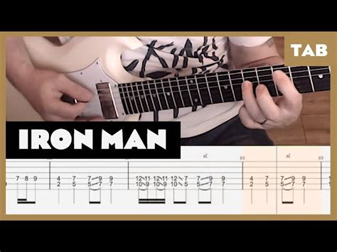 Guitar Chords For Iron Man