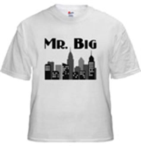 Sex and the City t-shirts - I'm a Carrie t-shirt, Samantha, Mr Big tee