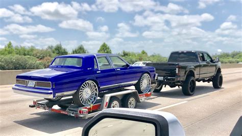 Ace-1: Corey's Candy Blue Chevy LS Box on Brushed 28" Forgiatos