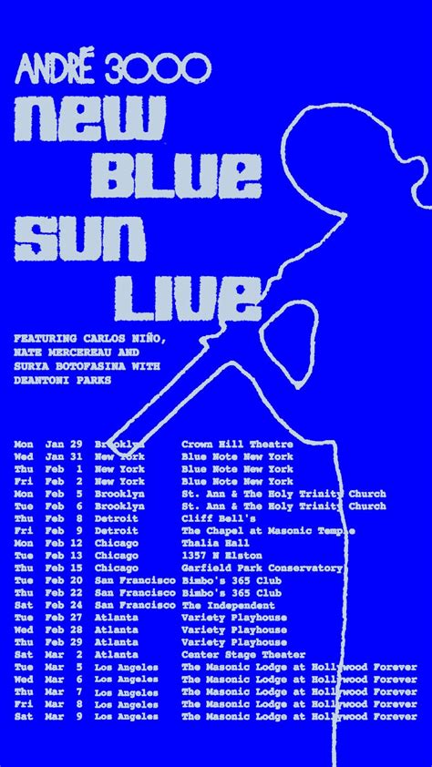 André 3000 Announces New Blue Sun Live Tour | Pitchfork