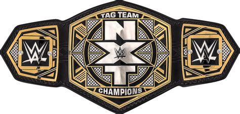 NXT Tag Team Championship Belt (2017) PNG by DarkVoidPictures on DeviantArt