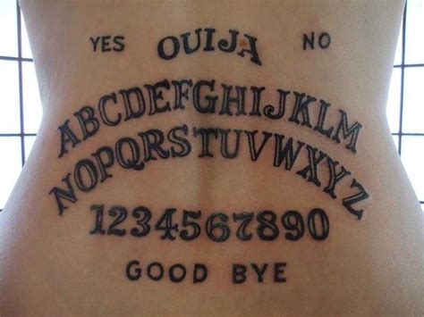 ouija tattoo. Different. A bit much for me but to each her own. Sweet Tattoos, New Tattoos, Cool ...