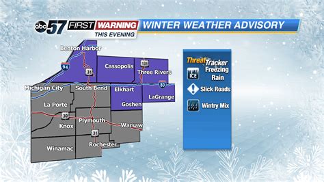 Winter Weather Advisory map 2-11-19 | 95.3 MNC