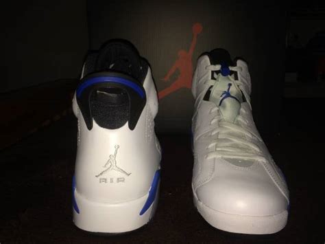 Air Jordan 6 Blue White | Kixify Marketplace