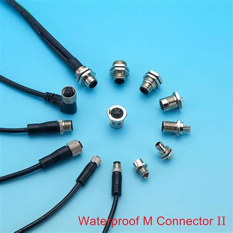 Waterproof M Series Connector - M8, M9, M12, M23 connector and cable ...