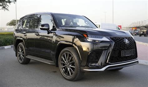 New Lexus LX600 LEXUS LX 600 - F-SPORT - 2023 - BLACK 2023 for sale in Dubai - 589611