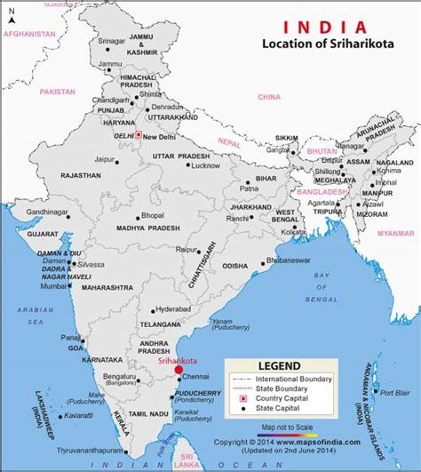 Sriharikota Location Map, Where is Sriharikota Located