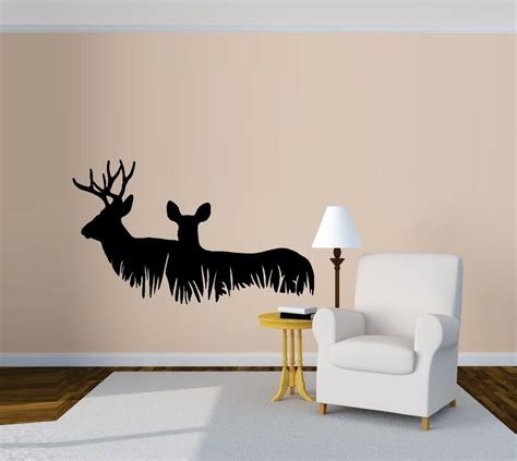 Deer Family No. 1 Silhouette - Etsy