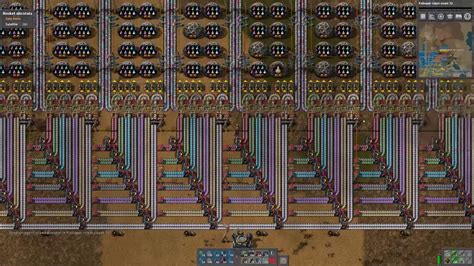 Factorio - sushi belt array - YouTube