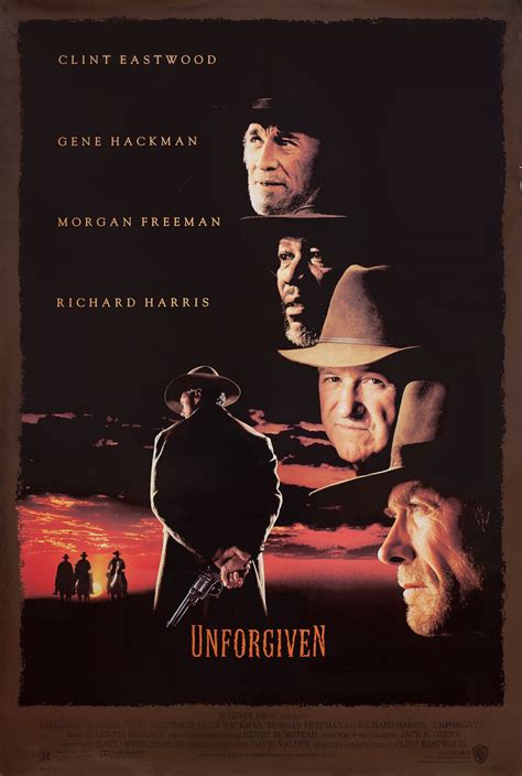 Unforgiven Original 1992 U.S. One Sheet Movie Poster - Posteritati Movie Poster Gallery