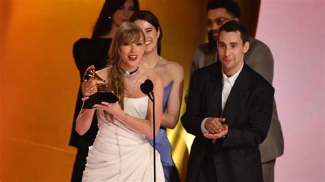 Taylor Swift won her fourth Grammy for Album of the Year, makes history ...