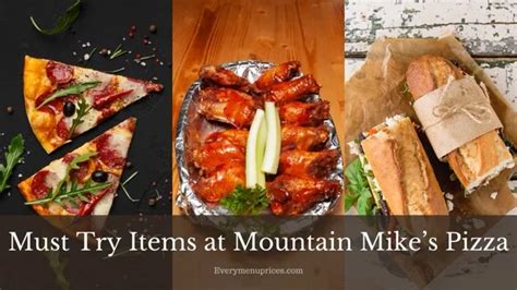 Mountain Mike's Pizza Menu With Prices [May 2024]