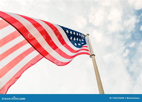 Flag USA Freedom Background American, Government White Stock Photo ...