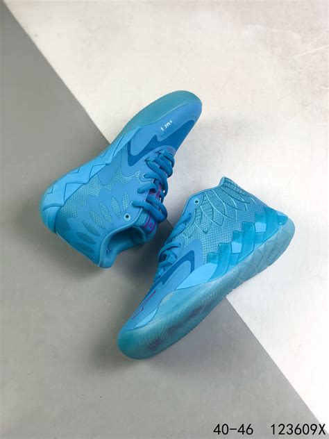 Puma MB.01 LaMelo Ball 'Blue Atoll' – Basketball Footwear