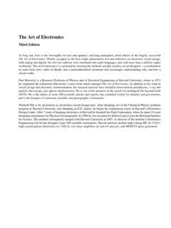 The Art of Electronics / the-art-of-electronics.pdf / PDF4PRO