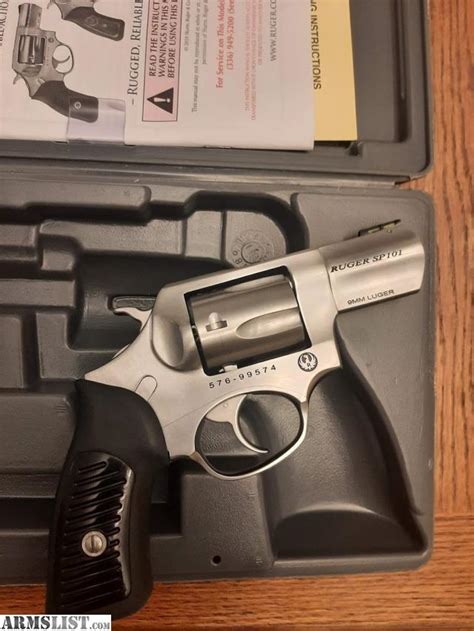 ARMSLIST - For Sale: Ruger SP101 9mm with custom work