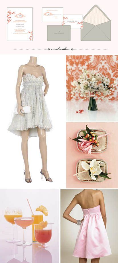 Coral Wedding Color Palettes - Junebug's Wedding Blog. Coral Colour ...