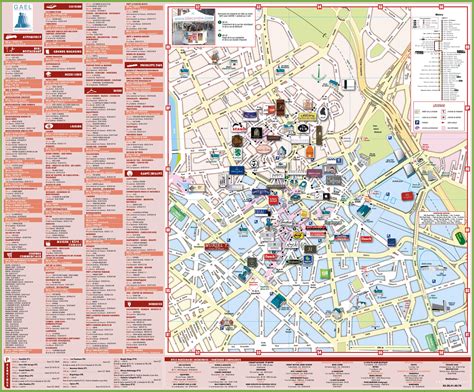 Lille shopping map