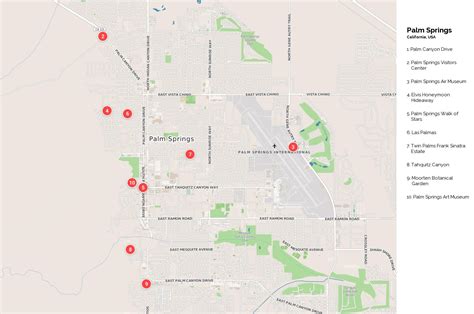 Large Palm Springs Maps for Free Download and Print | High-Resolution and Detailed Maps