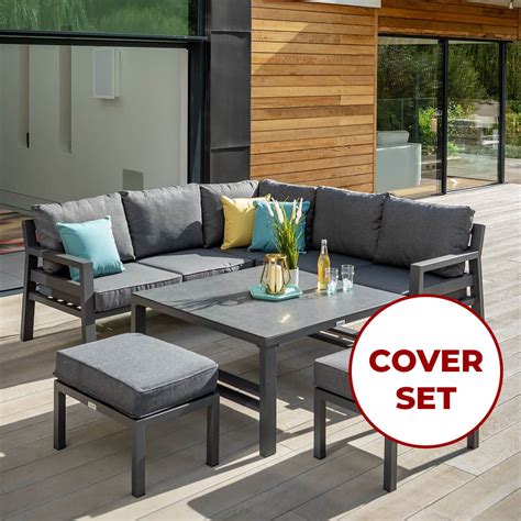 Hartman Somerton Square Casual Lounge Set Covers - Ruxley Manor