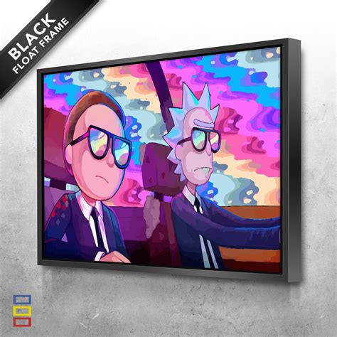 LSD Rick & Morty Canvas Set | Best Iconic Canvas Prints– e-Bazaart