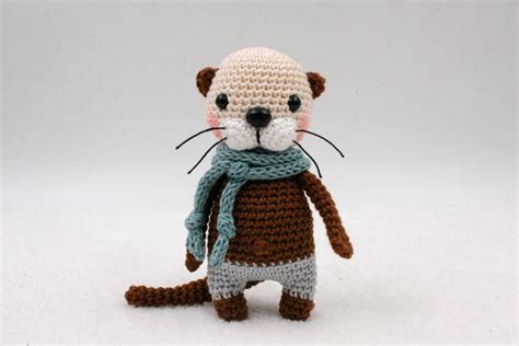 Crochet Pattern: James the Mini Sea Otter - Etsy